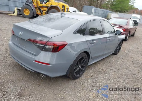 2025 Honda Civic Sport z USA, uszkodzony, nr VIN 2HGFE2F55SH569193